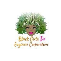 black girls do engineer corporation logo image