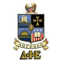 delta phi epsilon, gamma chapter logo image