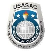 u.s. army security assistance command logo image