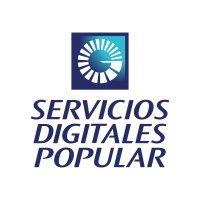 servicios digitales popular logo image