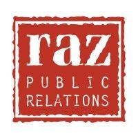 raz public relations logo image