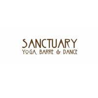 sanctuary yoga, barre & dance logo image