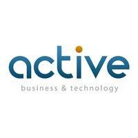 active business & technology logo image