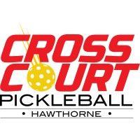 cross court pickleball logo image