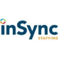 insync staffing logo image