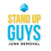 stand up guys junk removal logo image