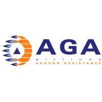 aga airlines ground assistance logo image