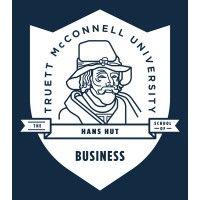 truett mcconnell university hans hut school of business logo image