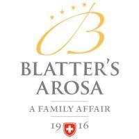 blatter's hotel arosa logo image