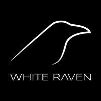 white raven logo image