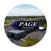 page trucking logo image