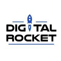 digital rocket logo image