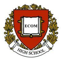 ecom high school logo image