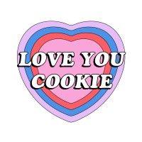 love you cookie logo image