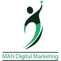 man digital marketing logo image