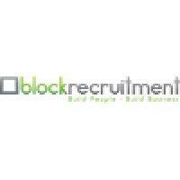 block recruitment logo image