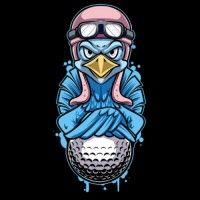 bird life golfworx logo image