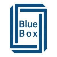 the blue box smart vending machine logo image