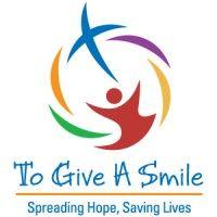 to give a smile logo image