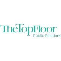 the top floor public relations logo image