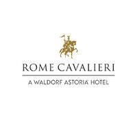 rome cavalieri, a waldorf astoria hotel logo image