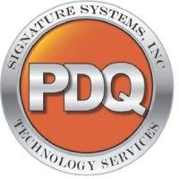 pdq technology services from signature systems logo image