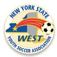 new york state west youth soccer association logo image