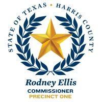 harris county precinct one commissioner rodney ellis logo image