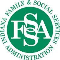 indiana family and social services administration logo image