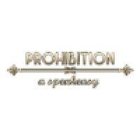 prohibition- a speakeasy logo image