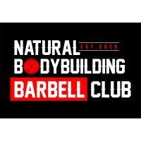 natural bodybuilding barbell club logo image