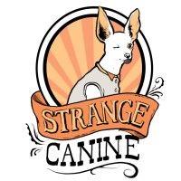 strange canine logo image