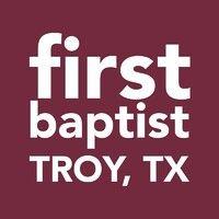 first baptist church - troy, tx logo image