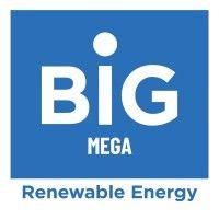 big mega renewable energy logo image