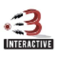 3 interactive logo image