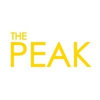 the peak