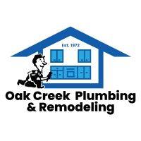 oak creek plumbing and remodeling logo image