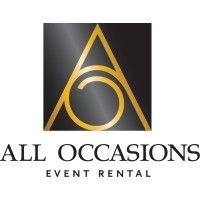 all occasions event rental logo image