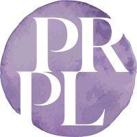 the purple group logo image