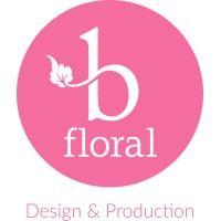 b floral: event design and production logo image