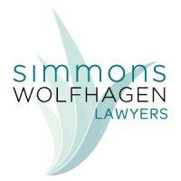 simmons wolfhagen lawyers logo image