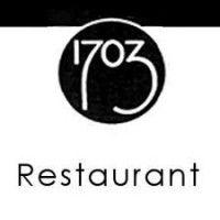 1703 restaurant and catering logo image