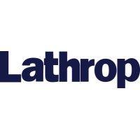 the lathrop company logo image