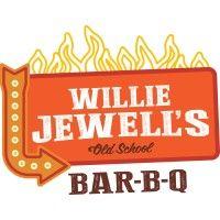 willie jewell's old school bar-b-q georgia logo image