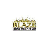 blaze contracting, inc. logo image