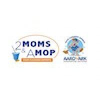 2 moms & a mop logo image