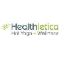 healthletica hot yoga + wellness logo image