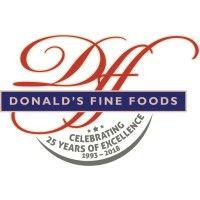 donald's fine foods logo image