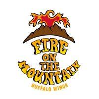 fire on the mountain buffalo wings logo image