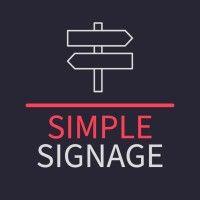 simple signage logo image